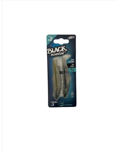 BLACK MINNOW 2 DOUBLE COMBO OFFSHORE 10G  - Vendita online | pescaespo