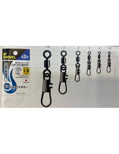 NT SWIVELL INTER SNAP EPIB 349B  - Vendita online | pescaesportdaemily