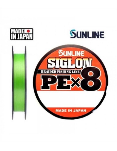 SUNLINE SIGLON PE X8 LIGTH GREEN 300M  - Vendita online | pescaesportd